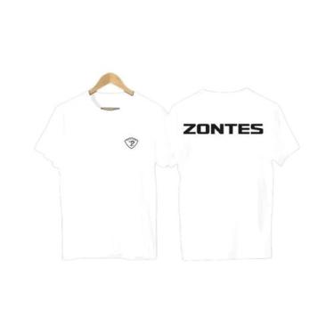 Imagem de Camiseta Unissex De Manga Curta Com Gola Redonda Zontes G1 125 ZT125 G
