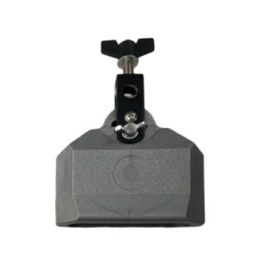 Imagem de KiBcsLic de percussão musical, blocos rítmicos, prático, fácil de instalar, acessórios para bateria, de improvisação, instrumento de, Cinza, S