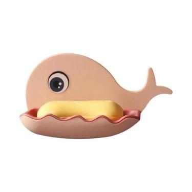 Imagem de Suporte De Sabonete Em Formato De Baleia Para Banheiro, Bandeja Organi