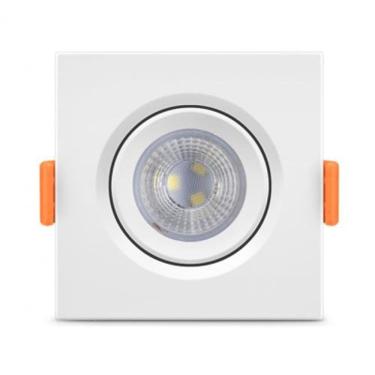 Imagem de Spot De Embutir Quadrado Fênix Par20 Led 7W 6000K Bivolt