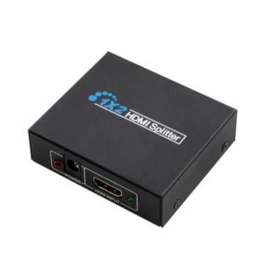 Imagem de Splitter Divisor Hdmi Hdtv 1x2 1 Entrada 2 Saídas Full Hd 3d