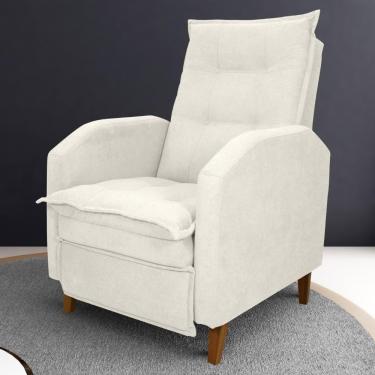 Imagem de Poltrona Reclinável Do Papai Ben Boucle Bege