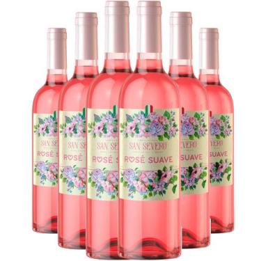 Imagem de Vinho San Severo Rose Suave 6x750ml