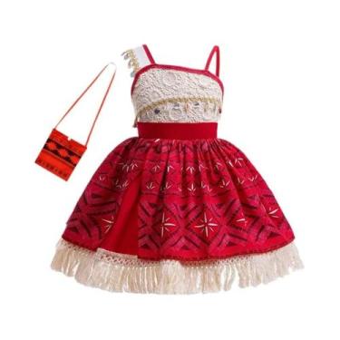 Imagem de Fantasia De Princesa Moana 2 Para Meninas, Cosplay Vaiana, Fantasia De