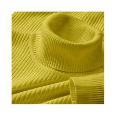 Imagem de Suéter Masculino De Gola Alta De Manga Longa Para Outono E Inverno, Li