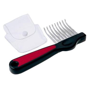 Imagem de Ferplast Gro 5968, Pente Desembaraçador para Cães, Vermelho Ferplast para Cães