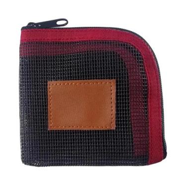 Imagem de Estojo De Pesca Aventik 4x4in Para Linhas E Anzóis Com 5 Compartimento