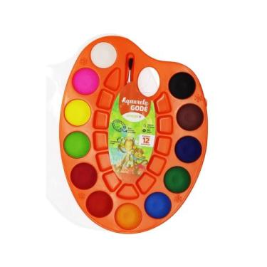 Imagem de Estojo Aquarela Gode 12 Cores Leo&Leo Leonora - 72302