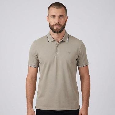 Imagem de Camisa Polo Dudalina Frisos Degrade Masculino-Masculino