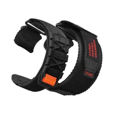 Imagem de Pulseira De Nylon De 22mm E 20mm Para Samsung Galaxy Watch E Huawei Wa