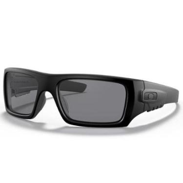 Imagem de Óculos de Sol Oakley SI Ballistic Det Cord Matte Black Grey-Masculino