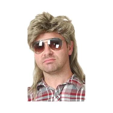 Imagem de Perucas Mullet Masculinas Em 8 Estilos Para Fantasias Dos Anos 70 E 80