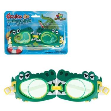 Imagem de Óculos de Mergulho Infantil com Formatos variados Desenho:crocodilo - 