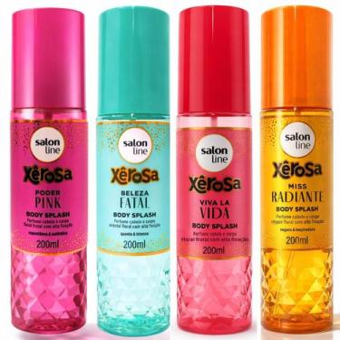 Imagem de Kit Salon Line Body Splash Cabelo e Corpo: Xêrosa, Beleza Fatal, Viva 