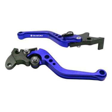 Imagem de Manete Esportivo Suzuki Yes 125 Intruder 125 Gravado A Laser - Special