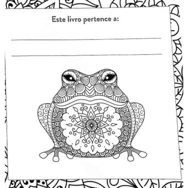 Imagem de Mandalas florais livro de colorir antiestresse - tamanho gigante - EDI