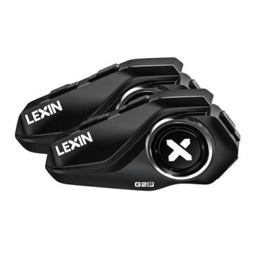Imagem de Pacote com 2 fones de ouvido Bluetooth para capacete de motocicleta LE
