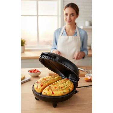 Imagem de Omeleteira Elétrica Rápida 2 Porções - 800W Potente - Congratulations 