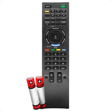 Imagem de Controle Remoto Compatível com TV Sony Bravia KDL 32EX405 40EX505 e Pi