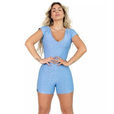 Imagem de Macaquinho Bubble Mercy AQN SPORT Zero Transparência Modela o Corpo Ac