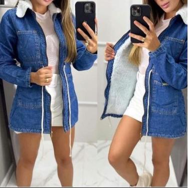 Imagem de Parka jeans forrada - Divine 