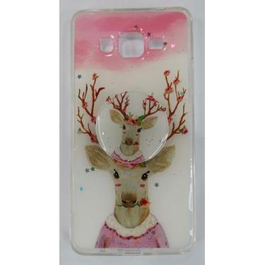 Imagem de Capa Capinha para sumsung Galaxy j2 prime g530 C/ Suporte Dedos colori
