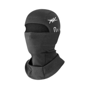 Imagem de Balaclava De Inverno Quente Para Motocicleta, Cobertura Facial Complet
