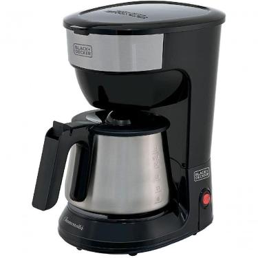 Imagem de Cafeteira Elétrica de Inox Black + Decker Immensita 38 Xícaras Preto 110V