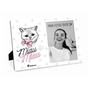 Imagem de Porta retrato - gatinha miau - Brasfoot
