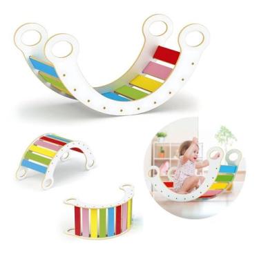 Imagem de Gangorra Pikler Brinquedo Educativo Multifuncional Montessori Junges C