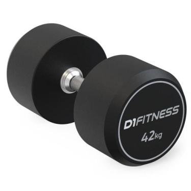 Imagem de Dumbbell Rubber Elite 42kg - D1Fitness