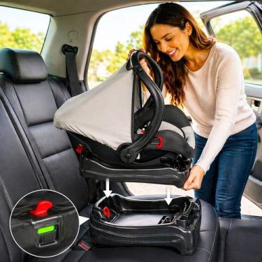 Imagem de Base Bebe Conforto Carro Cadeirinha Infantil Preto Suporte - Tutti