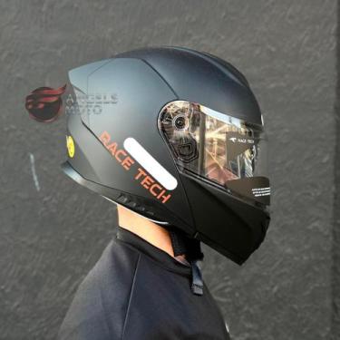 Imagem de Capacete Race Tech Signal Monocolor Matte Black, 56