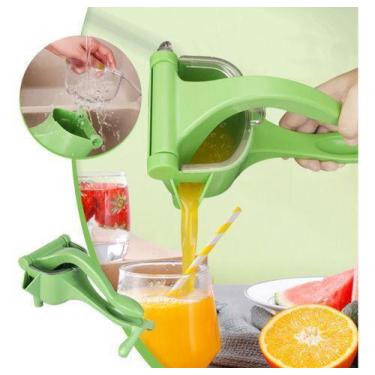 Imagem de Espremedor Multifuncional Para Sucos Frutas Manual Grande Com Cabo Lon