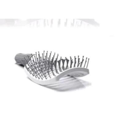 Imagem de Escova de Cabelo KLOVER PROFISSIONAL - HAIRDO, BRANCA