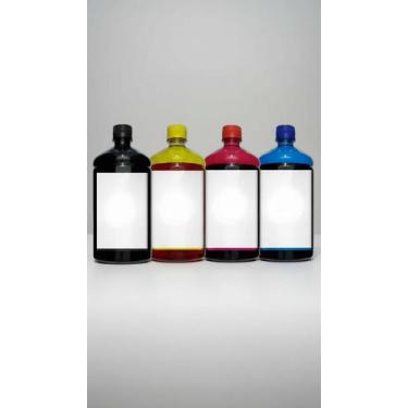 Imagem de Kit Tinta Corante 4 Litros (Bk, Am, Ma, Ci) - Congratulations Store