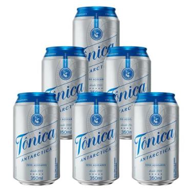Imagem de Água Tônica Antarctica Zero Açúcar 350ml 6 Unidades