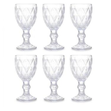 Imagem de Jogo De 6 Taças 50ml Para Licor Diamond Clear Ke Home