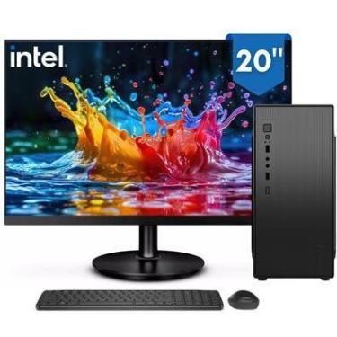 Imagem de Computador Completo 2eletro Top Intel Core I5, 16gb Ram, SSD 512gb, Bivolt, Monitor 20" LED - Cd2e-0114to