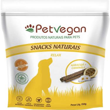 Imagem de Petisco PetVegan para Cães Sabor Maracujá e Camomila - 150g