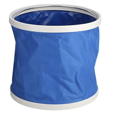 Imagem de Balde de água, grande capacidadeBalde dobrável de grande capacidade para camping para lavagem de carros para pesca ao ar livre