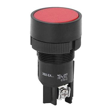 Imagem de 10 Pçs Interruptor de Botão Mini Redondo Interruptor de Controle de Bloqueio Automático XB2-EH Serial Reset Switch 660V 10A (Verde XB2-EH135)