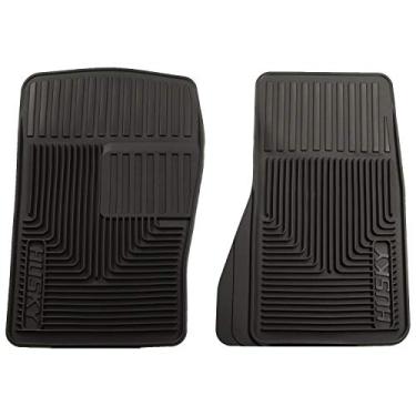 Imagem de Husky Liners 51071 Tapetes frontais para 95-05 Blazer/Cavalier/Sunfire, 87-04 Mustang, preto, grande