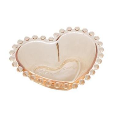 Imagem de Conjunto 4 Bowls Cristal De Coração Pearl Âmbar Wolff