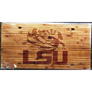Imagem de WinCraft Placa de licença acrílica especializada Louisiana State University S11535