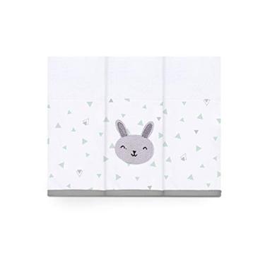 Imagem de Papi Textil Paninho De Boca B. Papi C/ Prendedor De Chupeta 40Cm X 40Cm Contem 02 Un