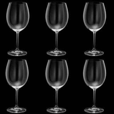 Imagem de Taça de Vinho Cristal Bohemia 580 ml -  Kit 6 Unidades