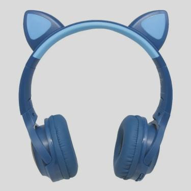 Headphone Headset Gatinho Orelha De Gato Com Led Fone De Ouvido Lt30  (Lilas)