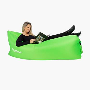 Imagem de Sofá Inflável de Ar Verde