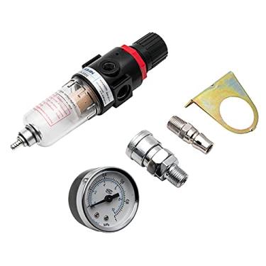 Imagem de Riloer Compressor de ar de 0,63 cm com filtro de umidade e armadilha de água